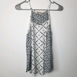 Lucky Brand Live in Love halter neck tank top